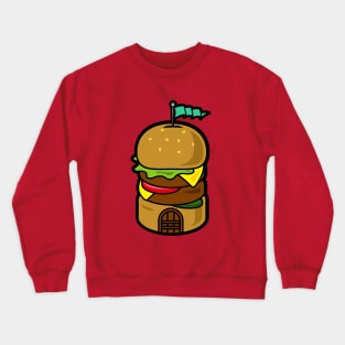 castel burger Crewneck Sweatshirt